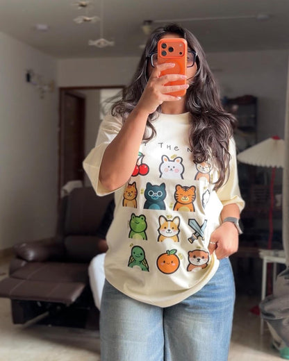 Seventeen Cute Carat Club Oversized T-shirt