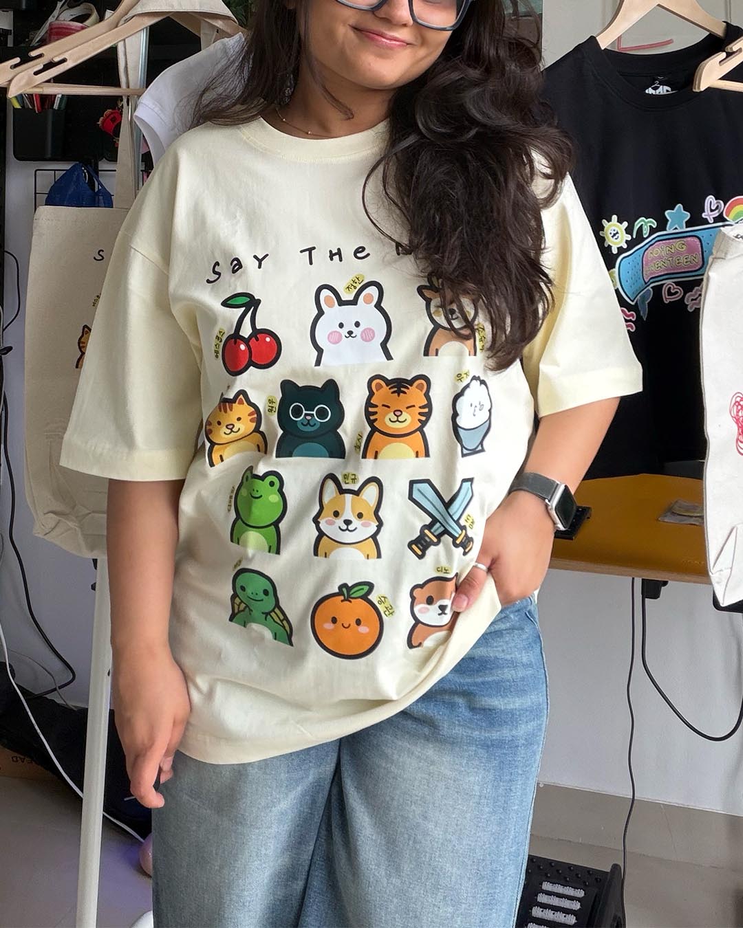 Seventeen Cute Carat Club Oversized T-shirt