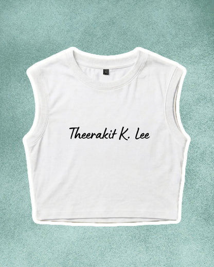 Theerakit K Lee Crop Tank Tee