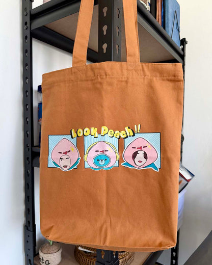 Look Peach - Me and Thee Tote Bag