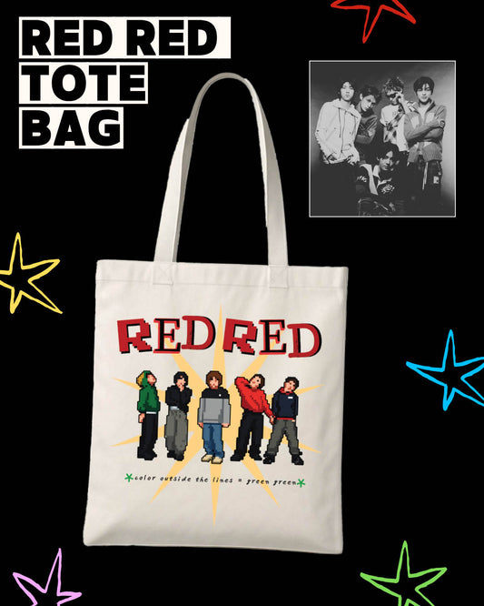 Red Red Cortis Tote Bag