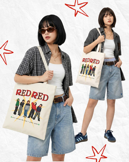 Red Red Cortis Tote Bag