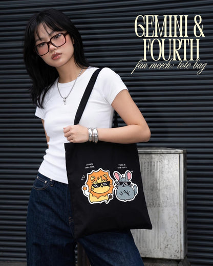 My School President GeminiFourth Tote Bag
