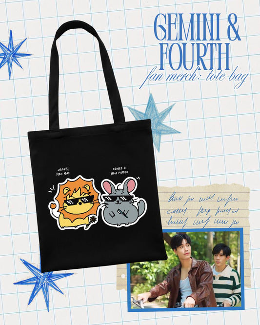 My School President GeminiFourth Tote Bag