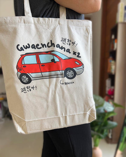 Gwaenchana Welcome to Waikiki - Tote Bag