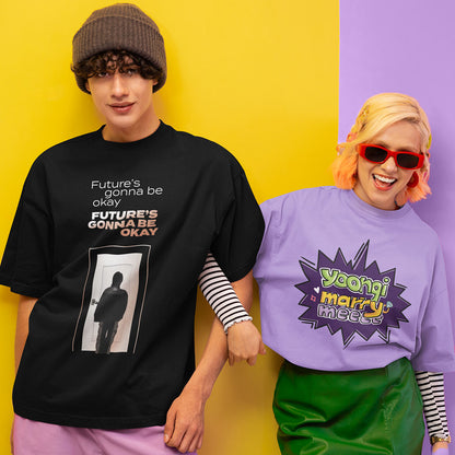 Yoongi Oversized Tees (PACK OF 2)