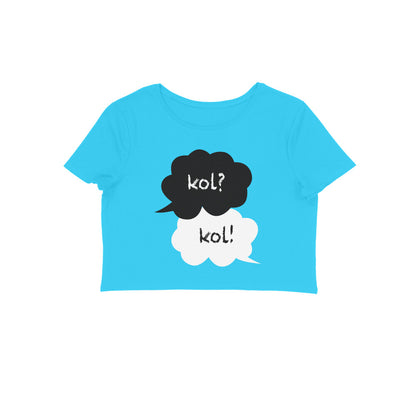 kol? kol! (콜) - Crop Top