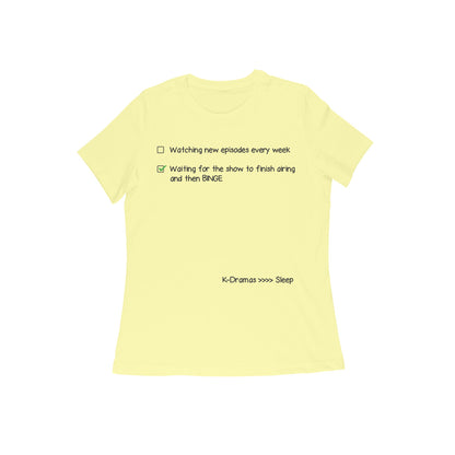 K-Drama Binge - Women's Tee