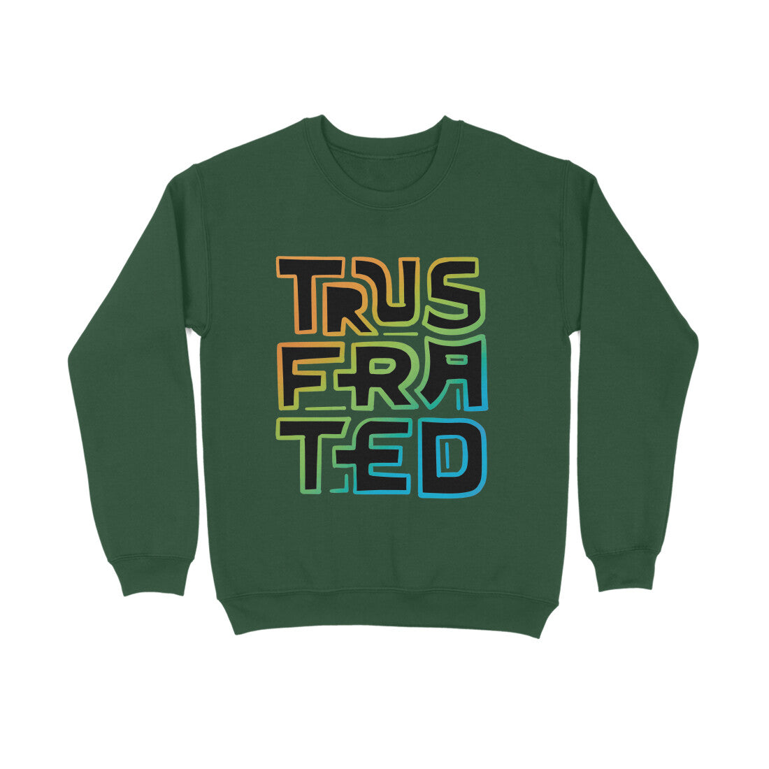 Trusfrated Jungkook (Green print) - Sweatshirt